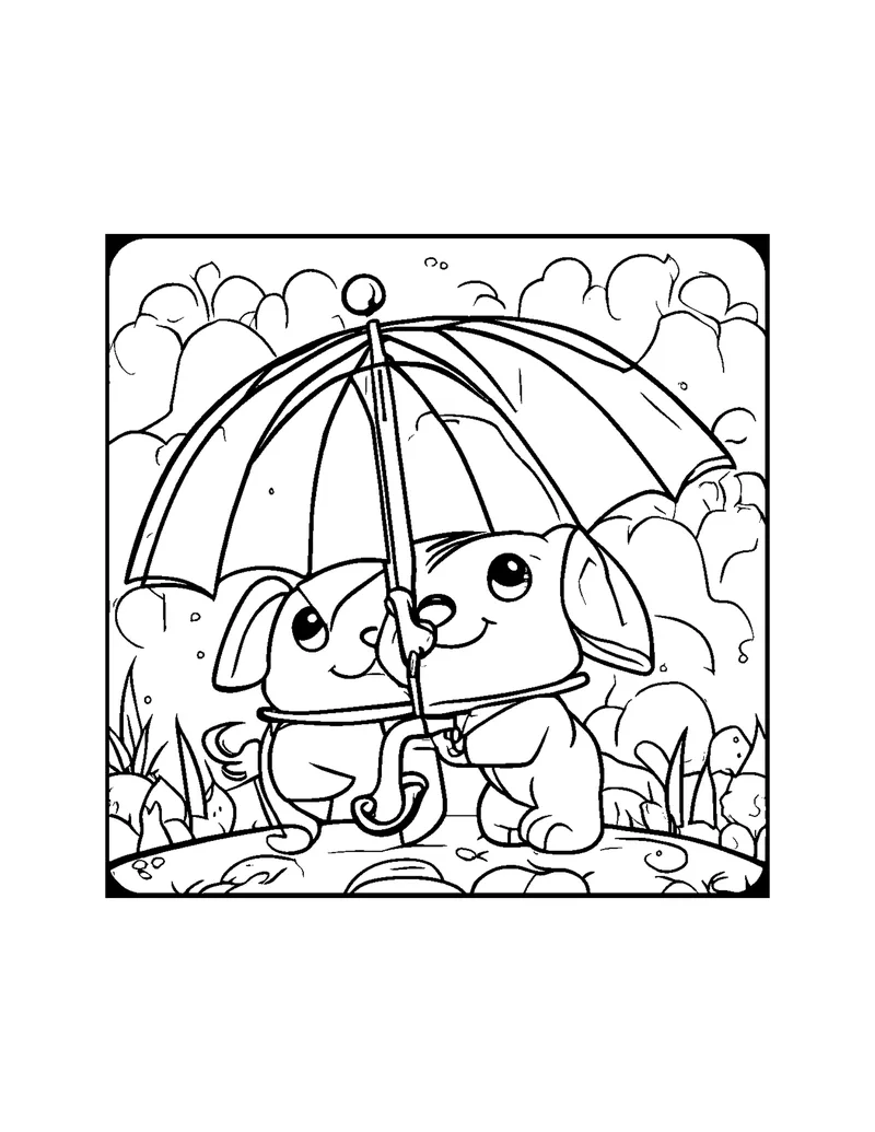 ABC & 123 Learning coloring page preview 4