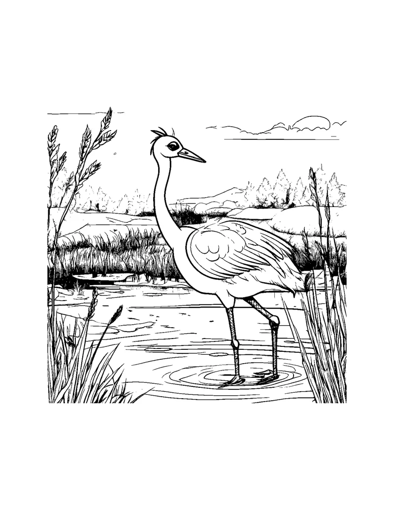Beautiful Birds Vol. 1 coloring page preview 4