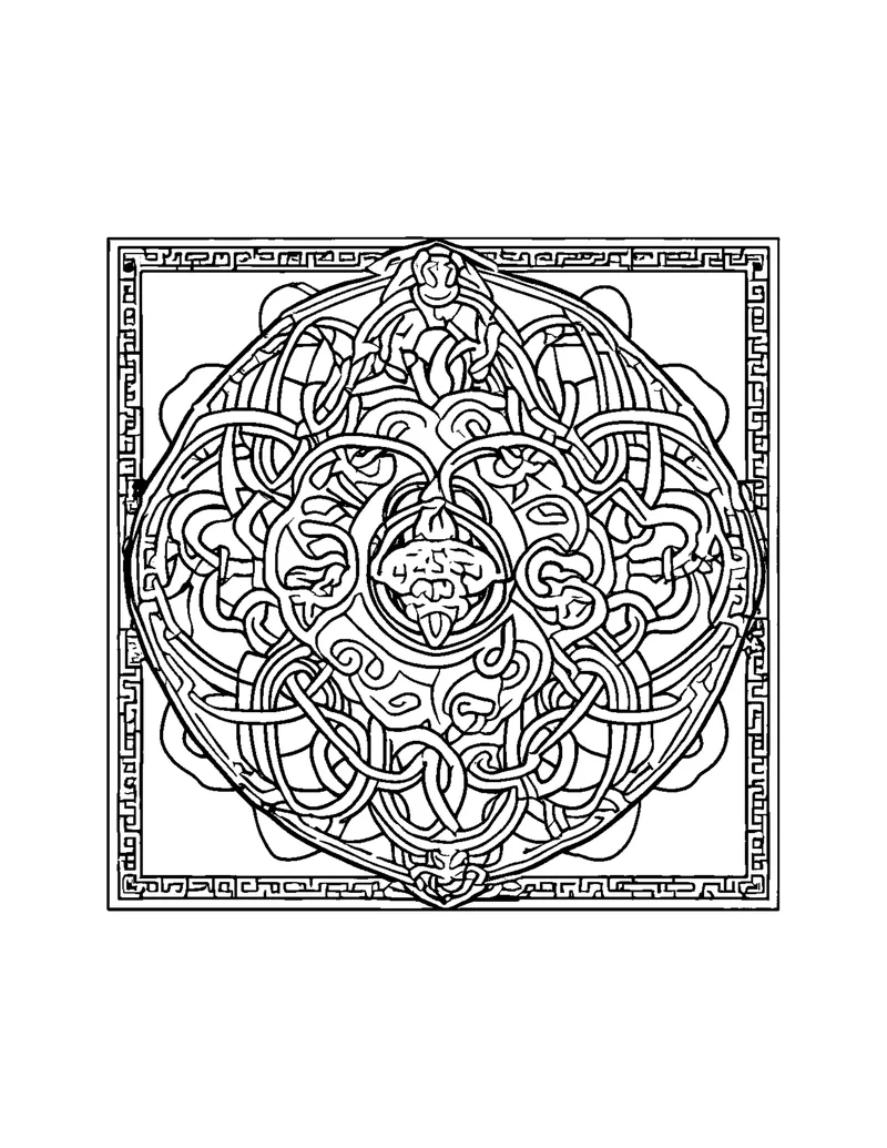 Chinese New Year Celebration coloring page preview 5