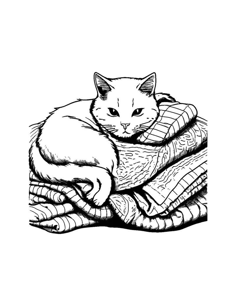 Cozy Autumn Vol. 1 coloring page preview 3