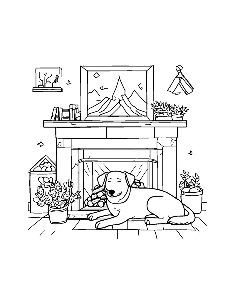 Cozy Autumn Vol. 1 coloring page preview 5