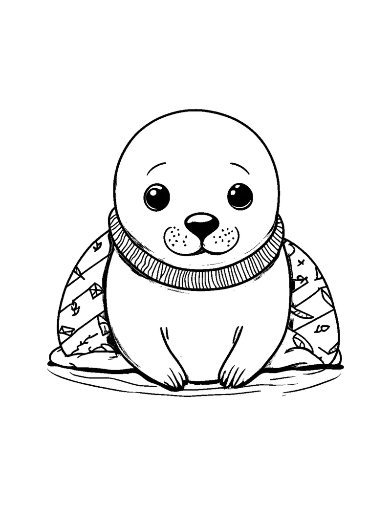 Cozy Christmas Vol. 1 coloring page preview 4