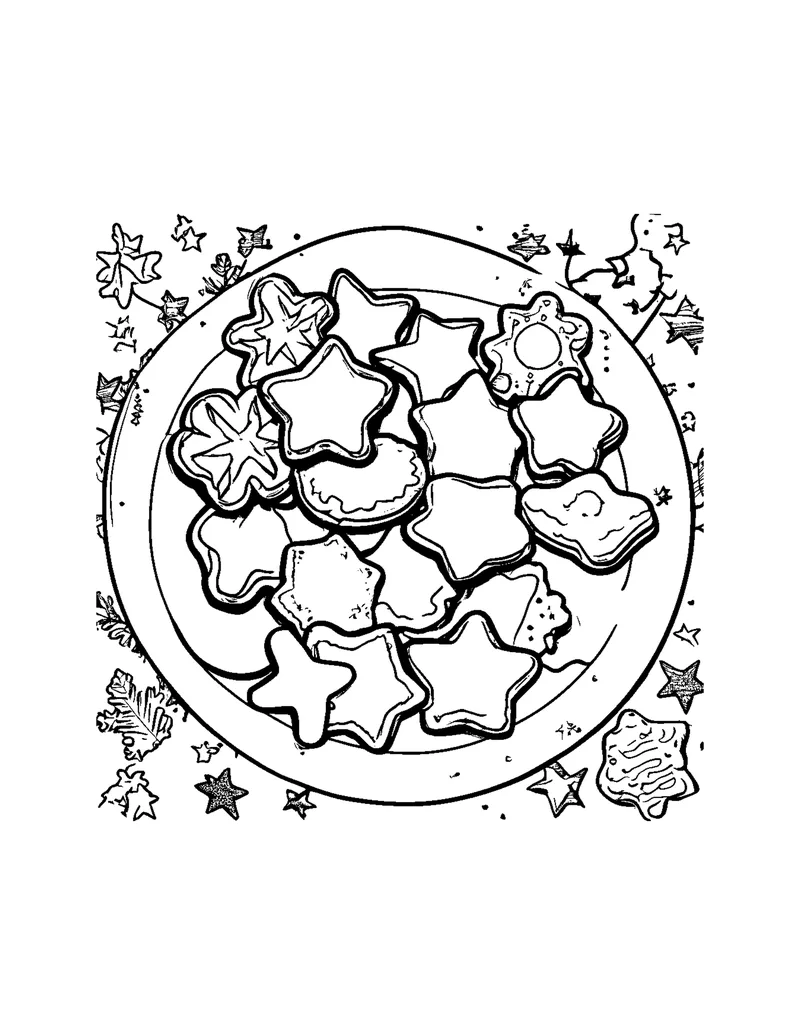 Cozy Christmas Vol. 1 coloring page preview 5