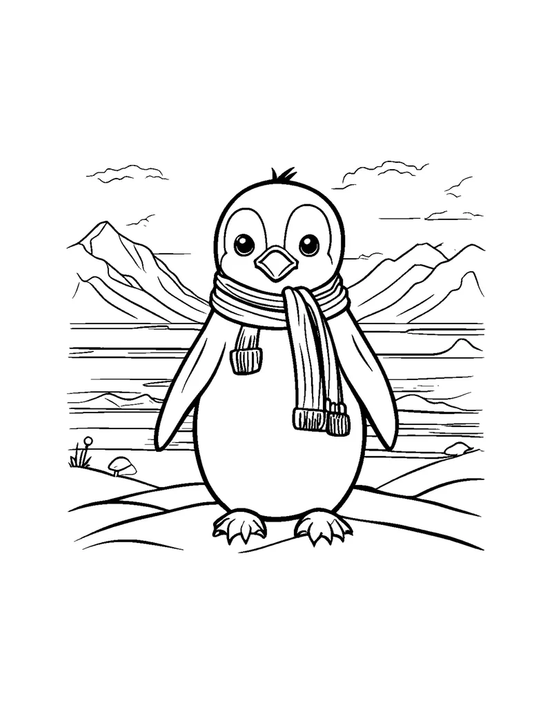 Cute Animals Vol. 1 coloring page preview 3