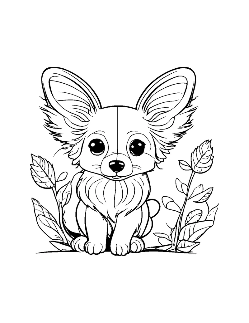 Dogs & Puppies Vol. 1 coloring page preview 6