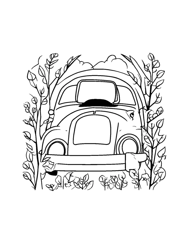 Cute Bugs & Insects Vol. 1 coloring page preview 5