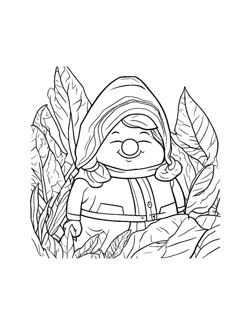 Mushroom Fairies Vol. 1 coloring page preview 3