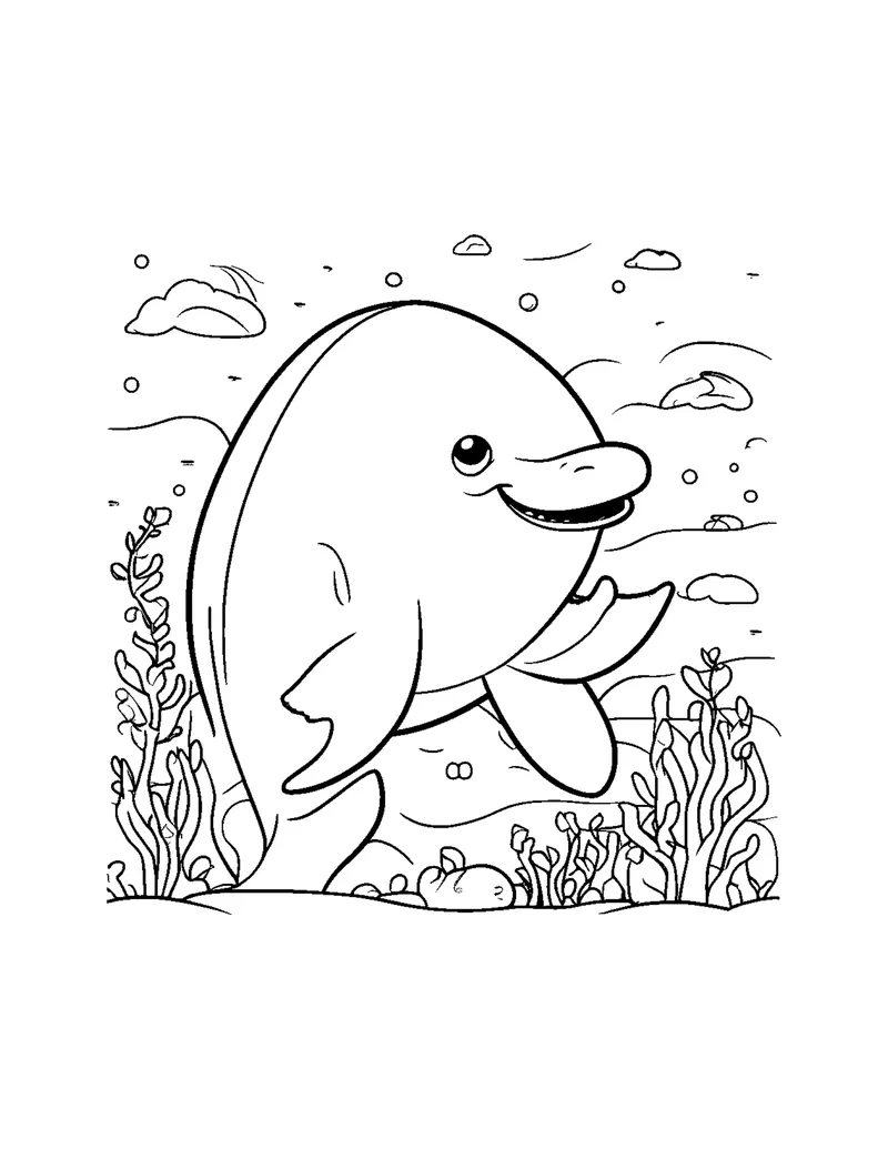 Ocean Life Vol. 1 coloring page preview 4