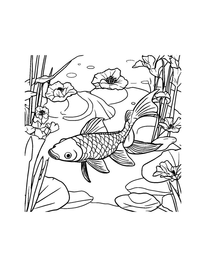 Ocean Life Vol. 1 coloring page preview 5