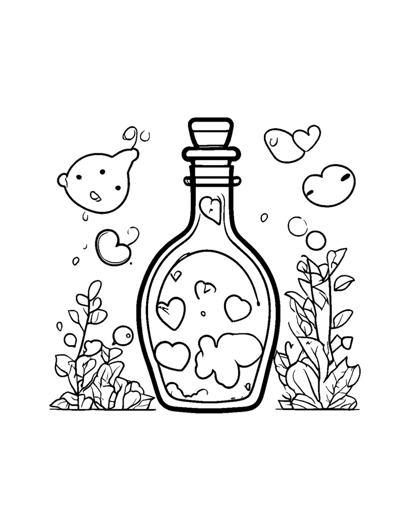 Valentine's Day Vol. 1 coloring page preview 3