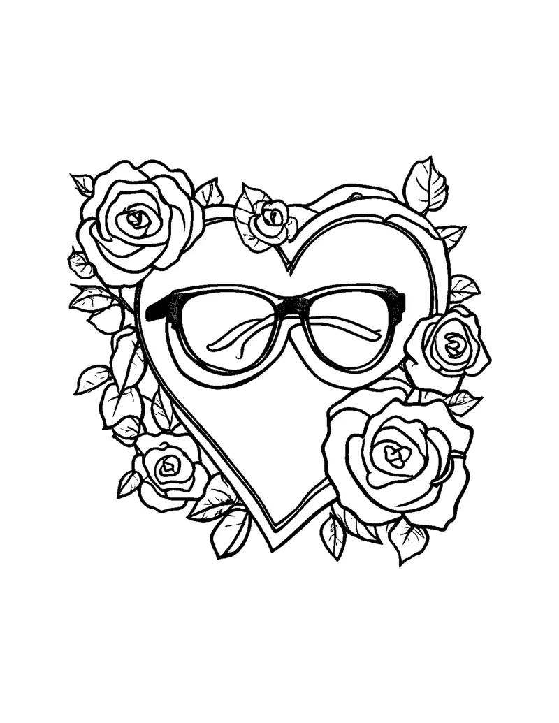 Valentine's Day Vol. 1 coloring page preview 5