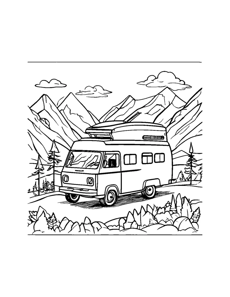 Things That Go Vol. 1 coloring page preview 6